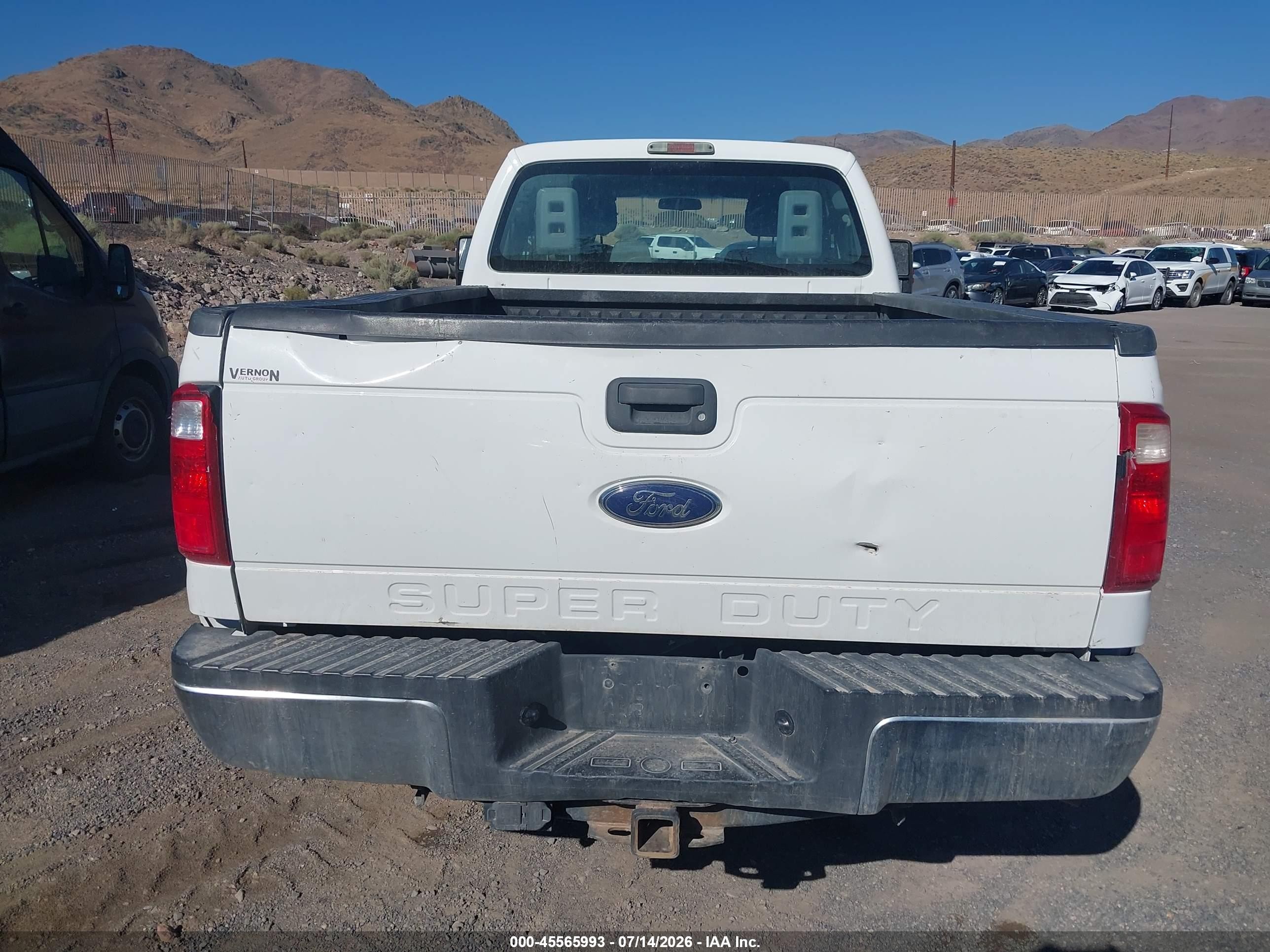 2015 Ford F-350 Xl White vin: 1FT7X3BT0FEB12182
