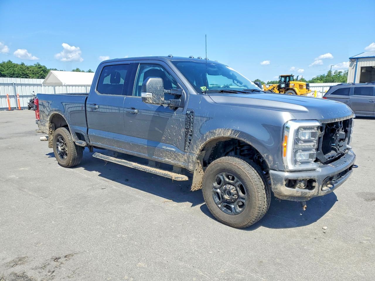 2023 Ford F250 Super Duty Gray vin: 1FT8W2BN0PED62705