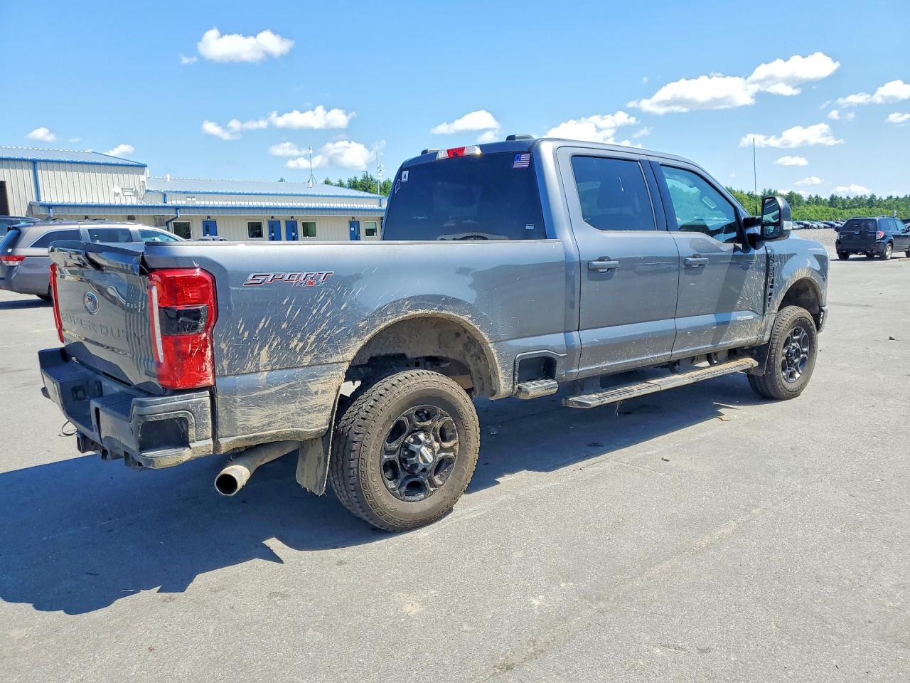 2023 Ford F250 Super Duty Gray vin: 1FT8W2BN0PED62705