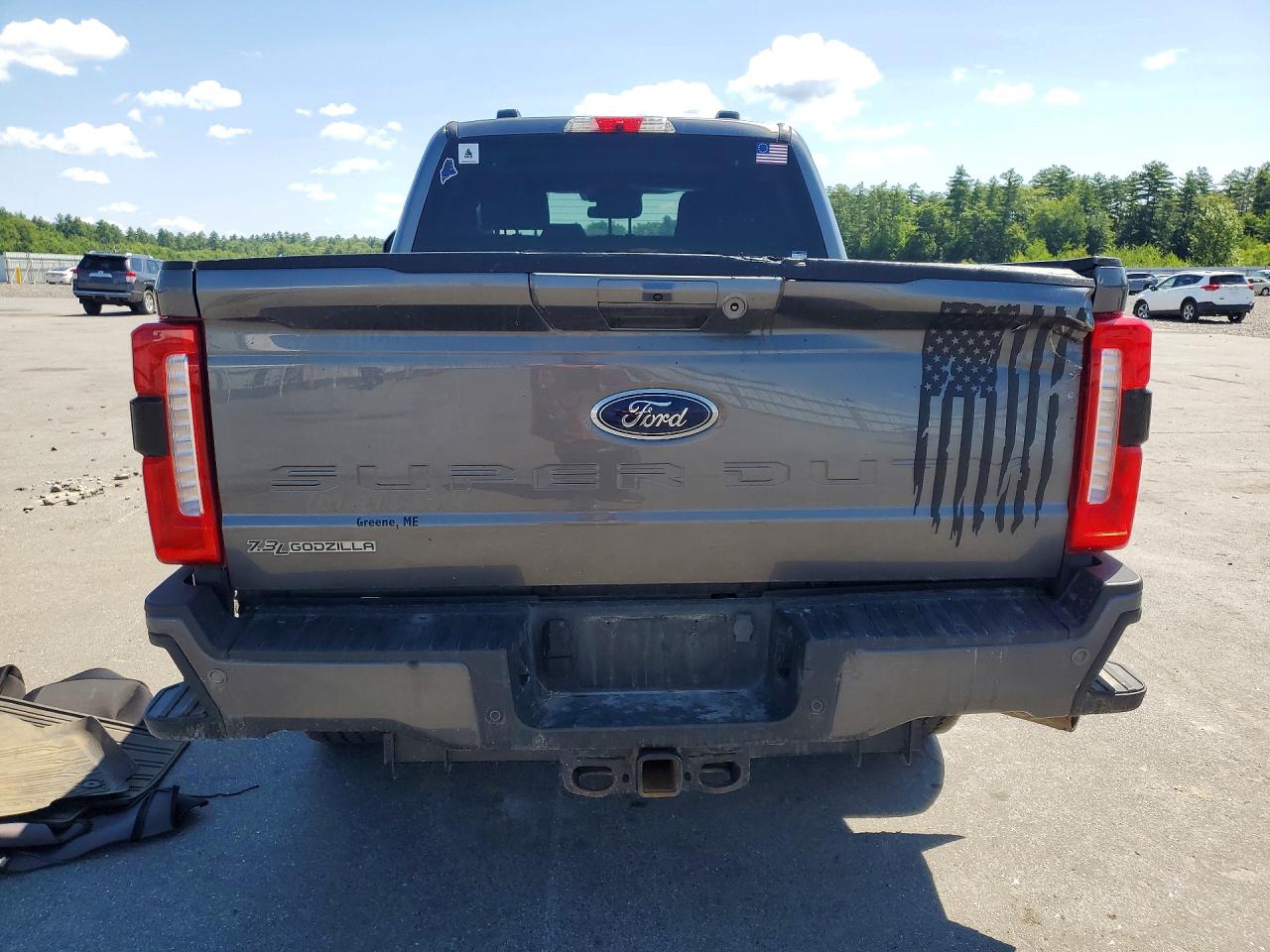 2023 Ford F250 Super Duty Gray vin: 1FT8W2BN0PED62705