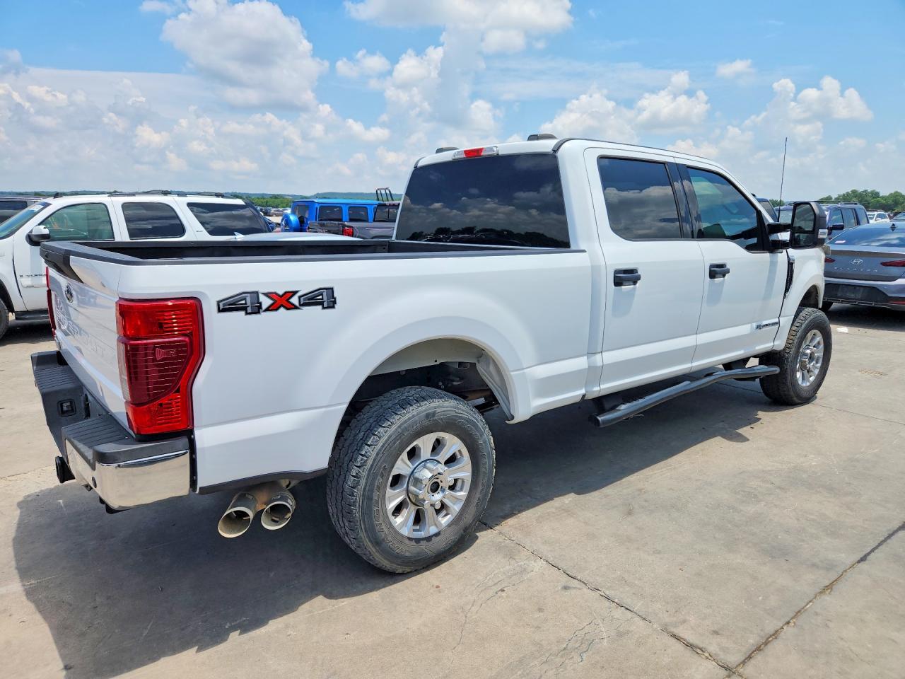 2022 Ford F250 Super Duty Белый vin: 1FT8W2BT0NEC37540