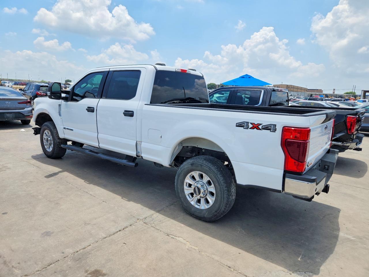 2022 Ford F250 Super Duty Белый vin: 1FT8W2BT0NEC37540