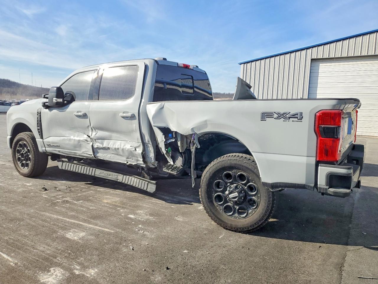 2025 Ford F250 Super Duty Gray vin: 1FT8W2BT0SEE02501