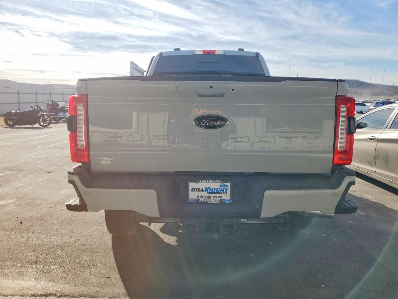 2025 Ford F250 Super Duty Gray vin: 1FT8W2BT0SEE02501