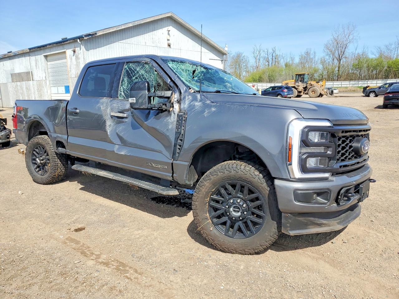 2024 Ford F250 Crew Gray vin: 1FT8W2BT3REE68941
