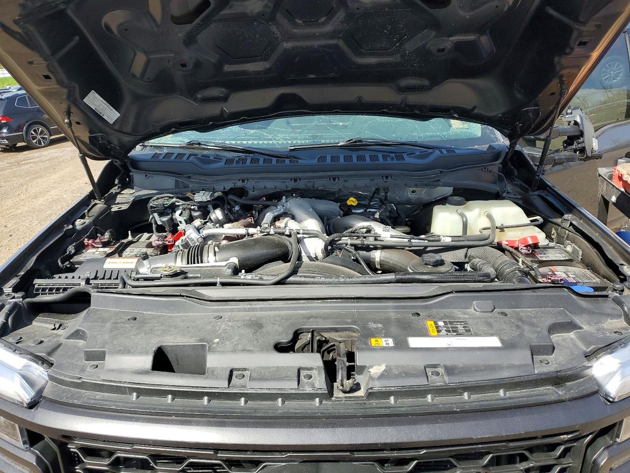 2024 Ford F250 Crew Gray vin: 1FT8W2BT3REE68941