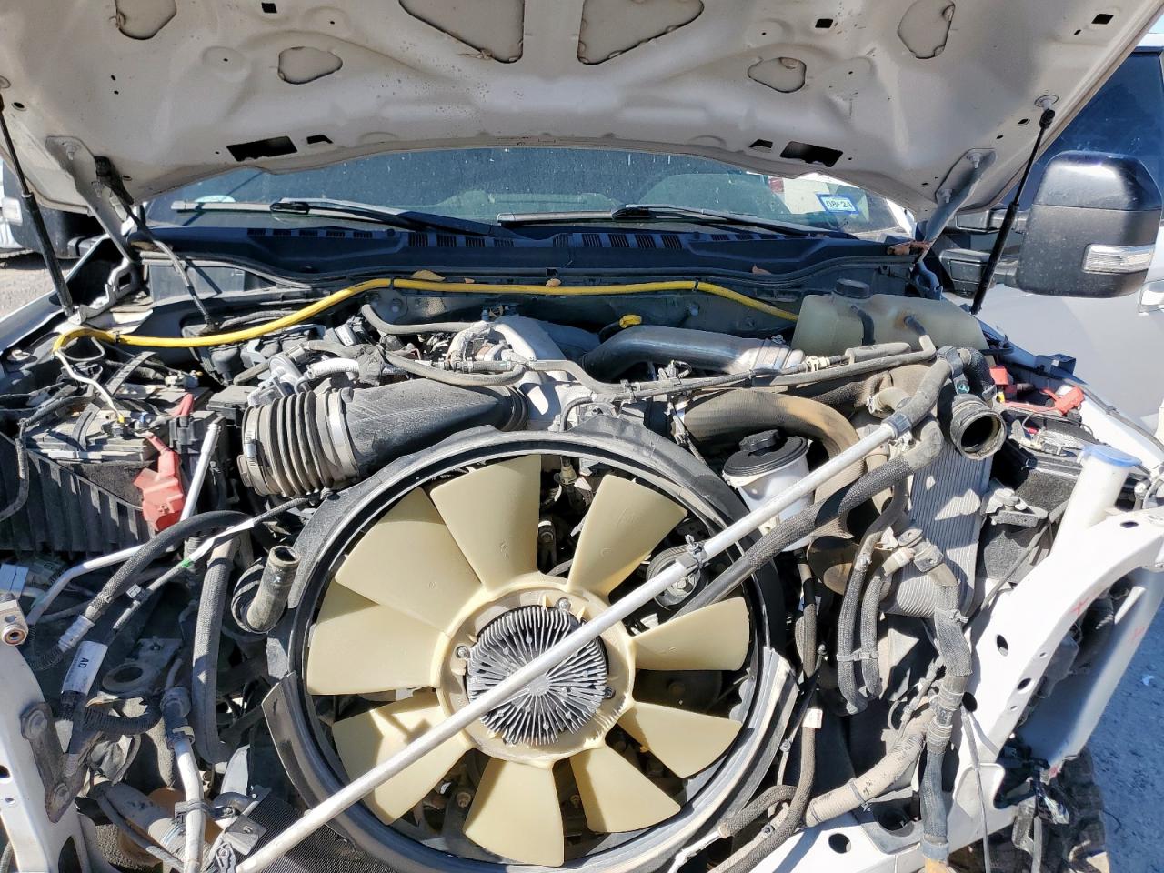 2021 Ford F250 Super Duty White vin: 1FT8W2BT4MEE07073