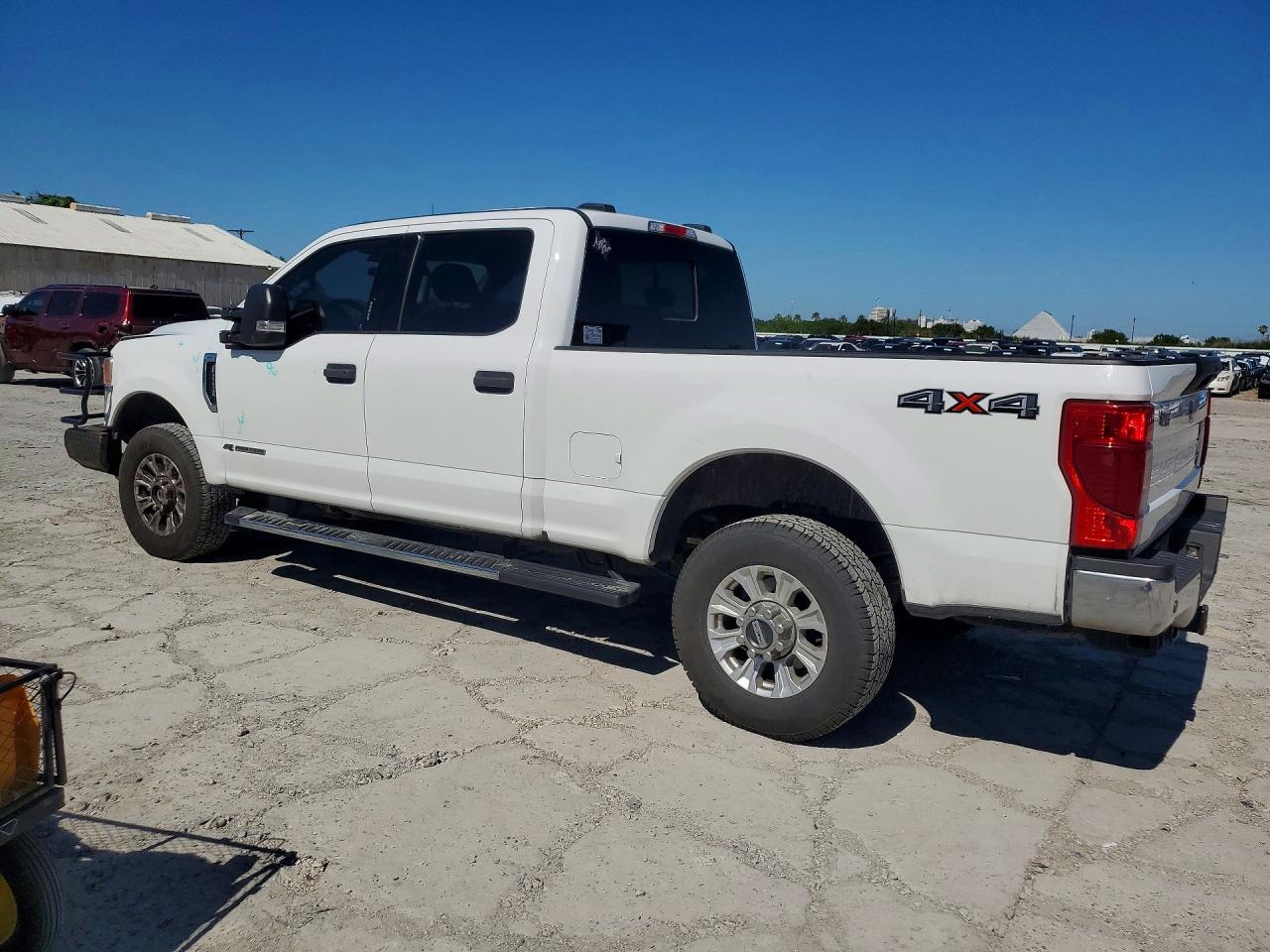 2020 Ford F250 Super Duty White vin: 1FT8W2BT6LED23822