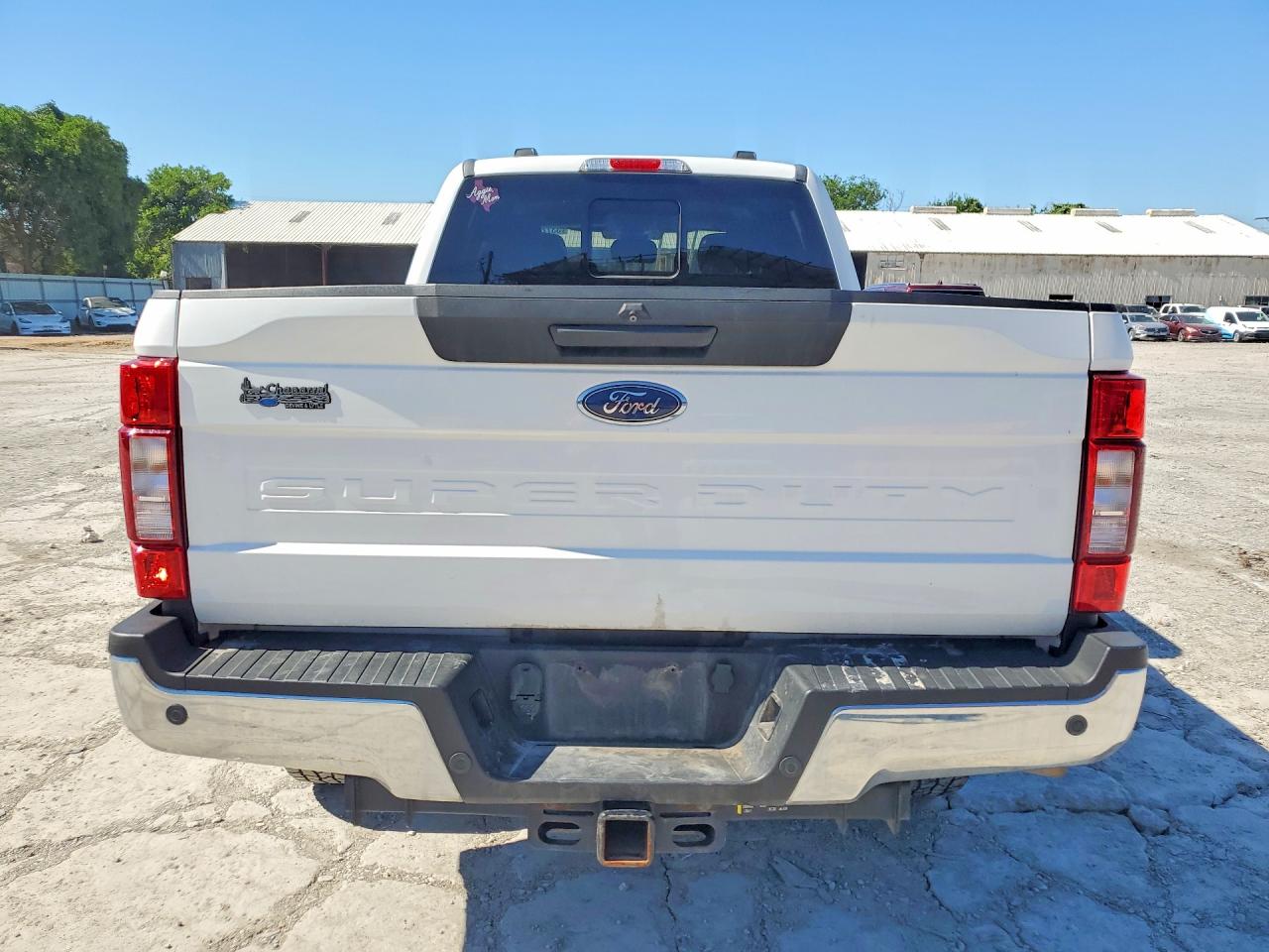 2020 Ford F250 Super Duty White vin: 1FT8W2BT6LED23822