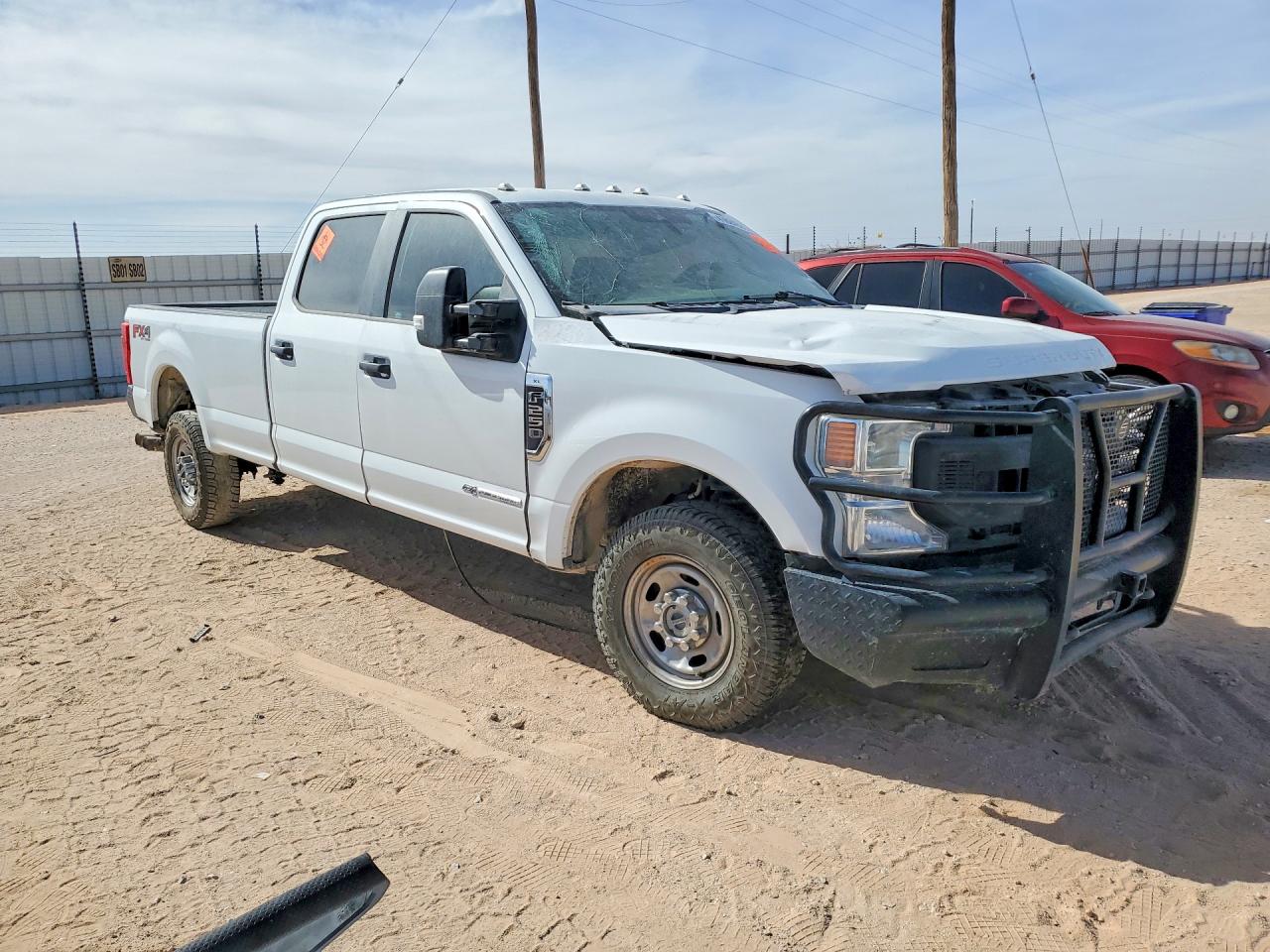 2022 Ford F250 Super Duty Белый vin: 1FT8W2BT8NEF74764