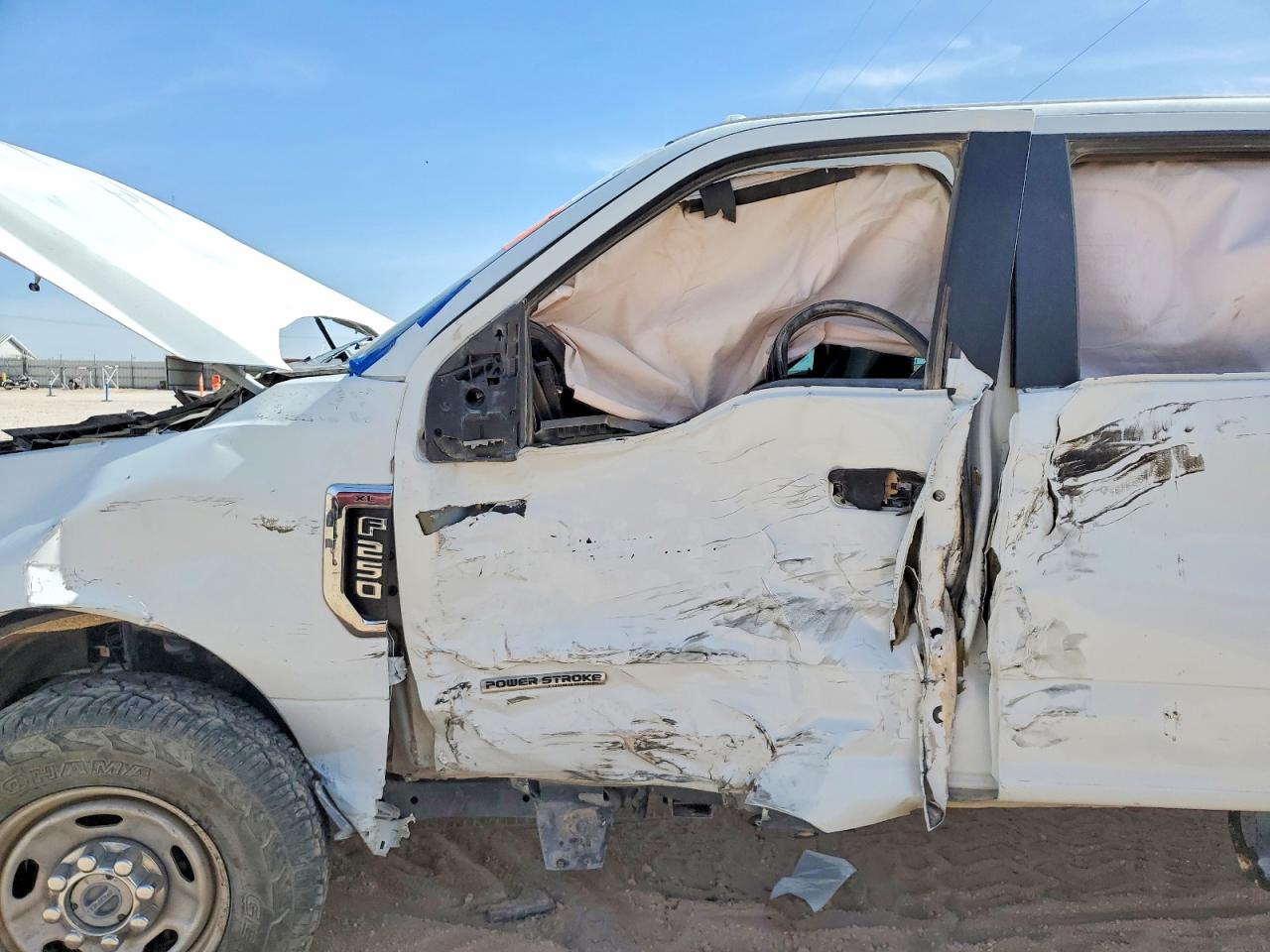 2022 Ford F250 Super Duty Белый vin: 1FT8W2BT8NEF74764