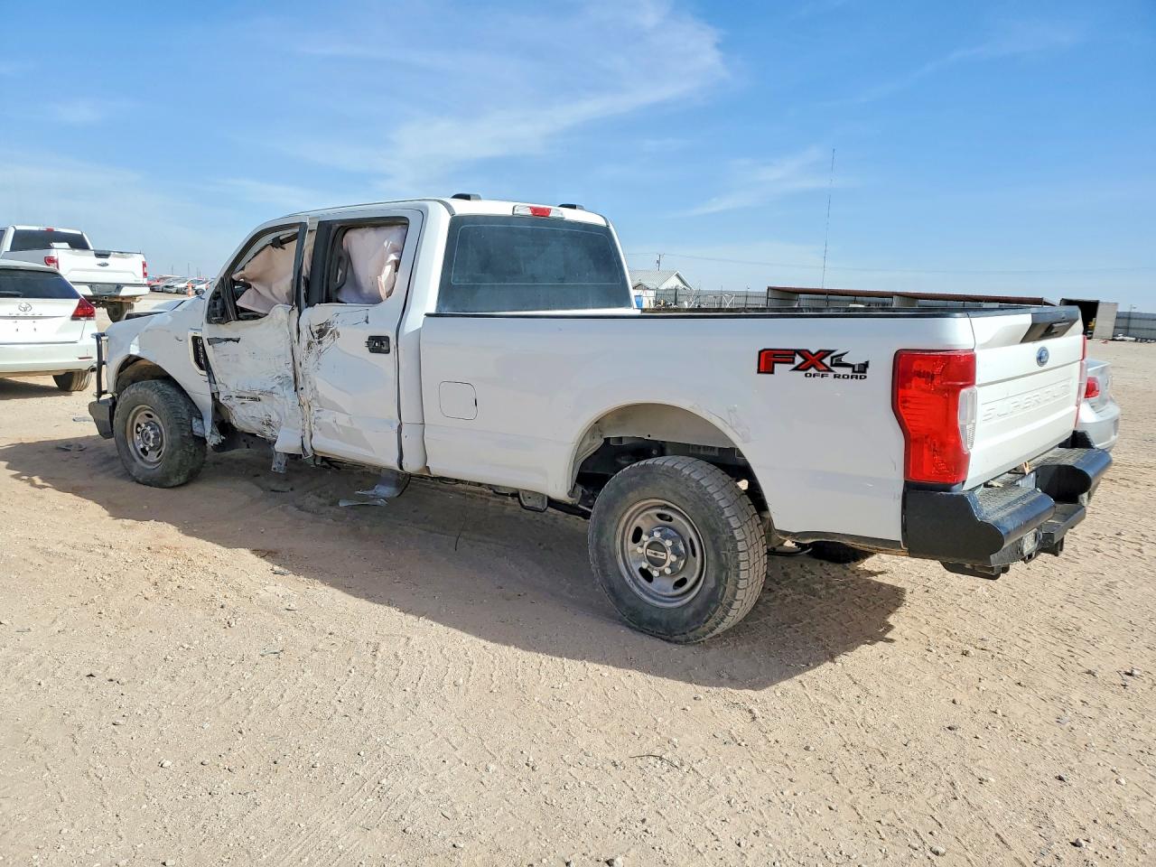2022 Ford F250 Super Duty Белый vin: 1FT8W2BT8NEF74764