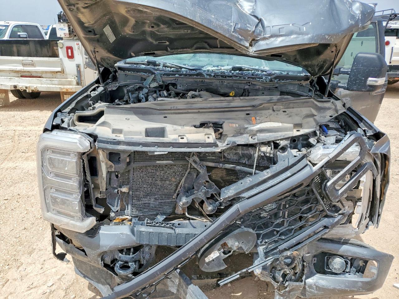 2024 Ford F250 Super Duty Gray vin: 1FT8W2BTXRED14856