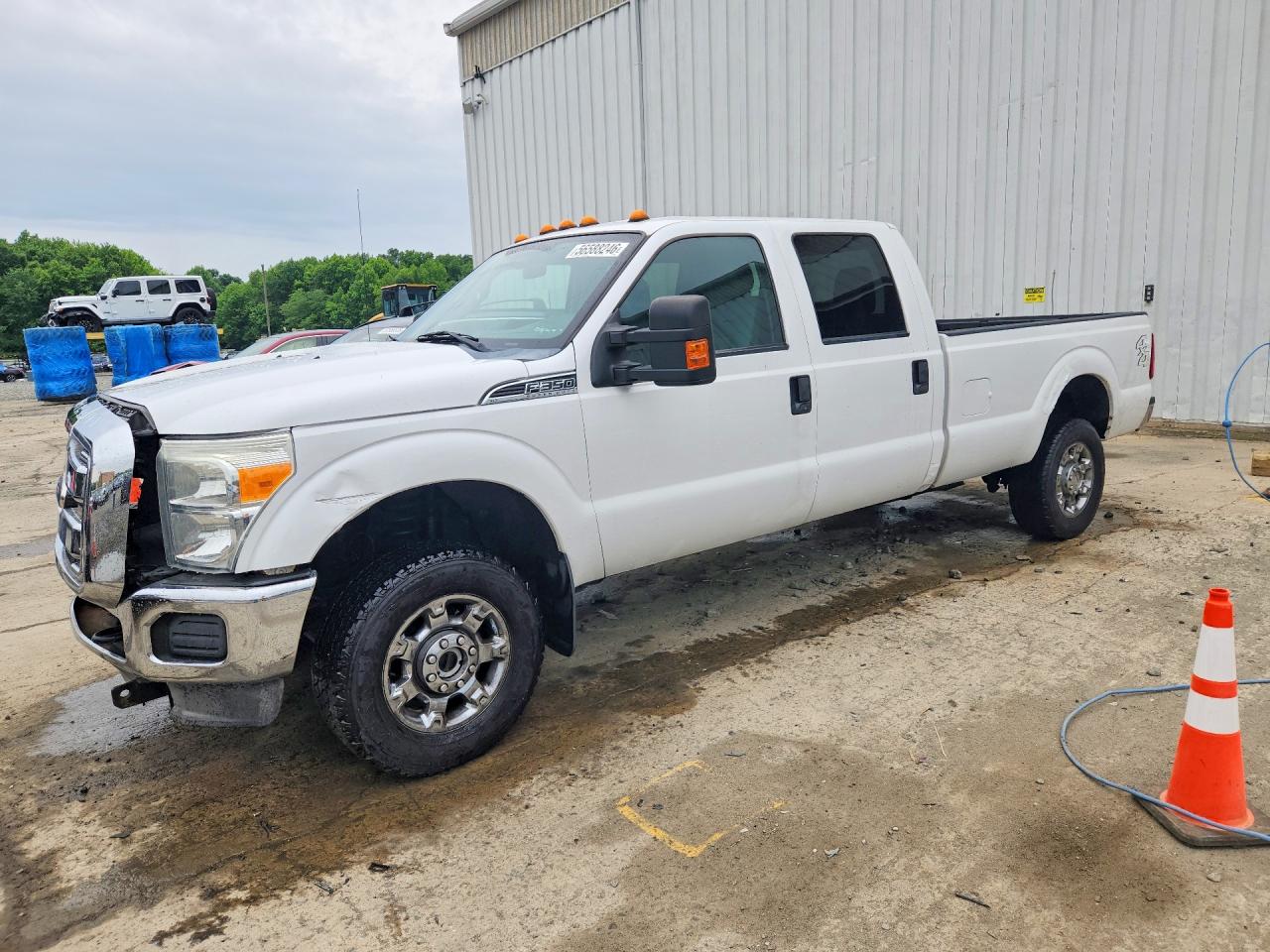 2012 Ford F350 Super Duty White vin: 1FT8W3B60CEA23225