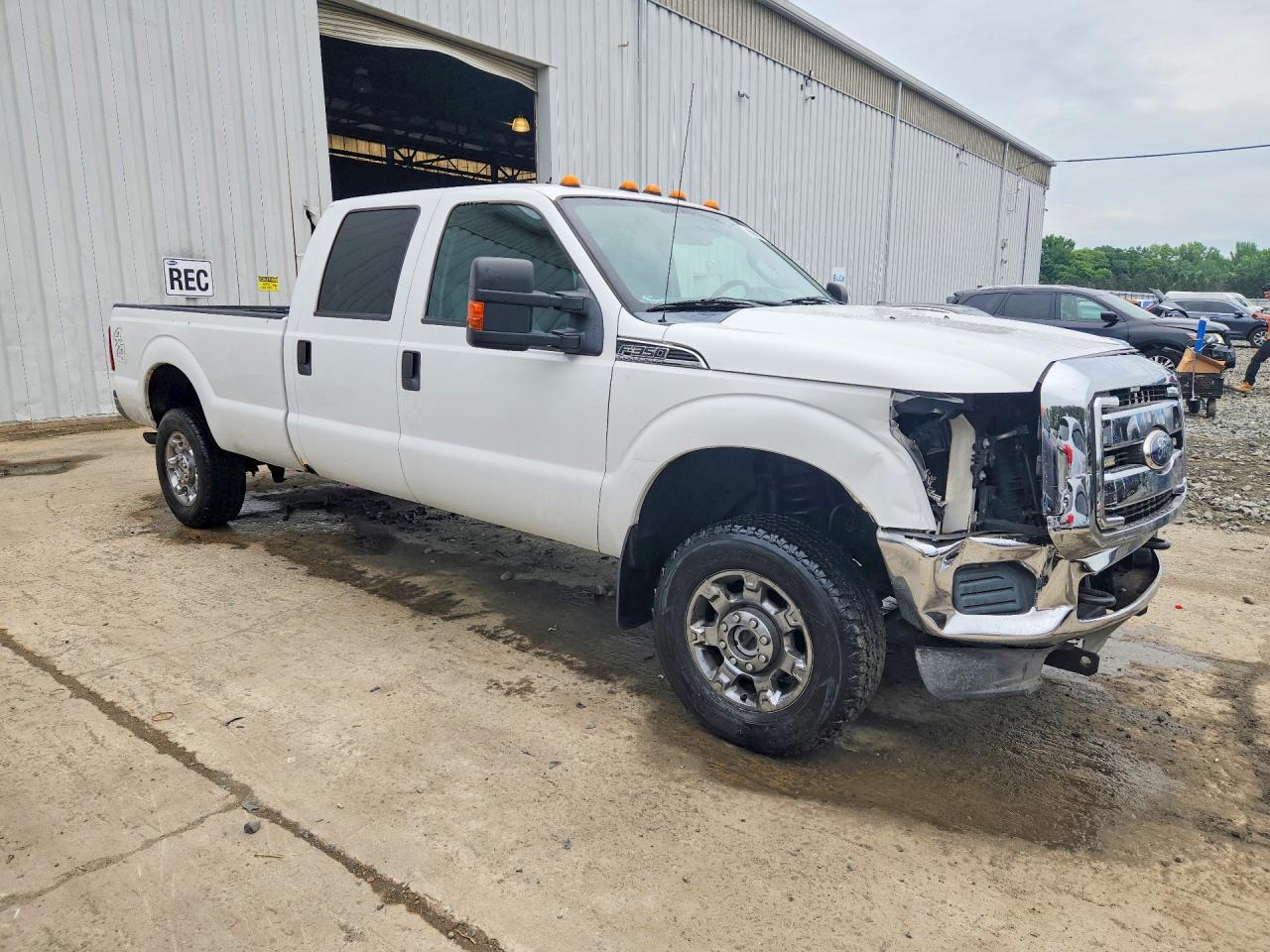 2012 Ford F350 Super Duty White vin: 1FT8W3B60CEA23225
