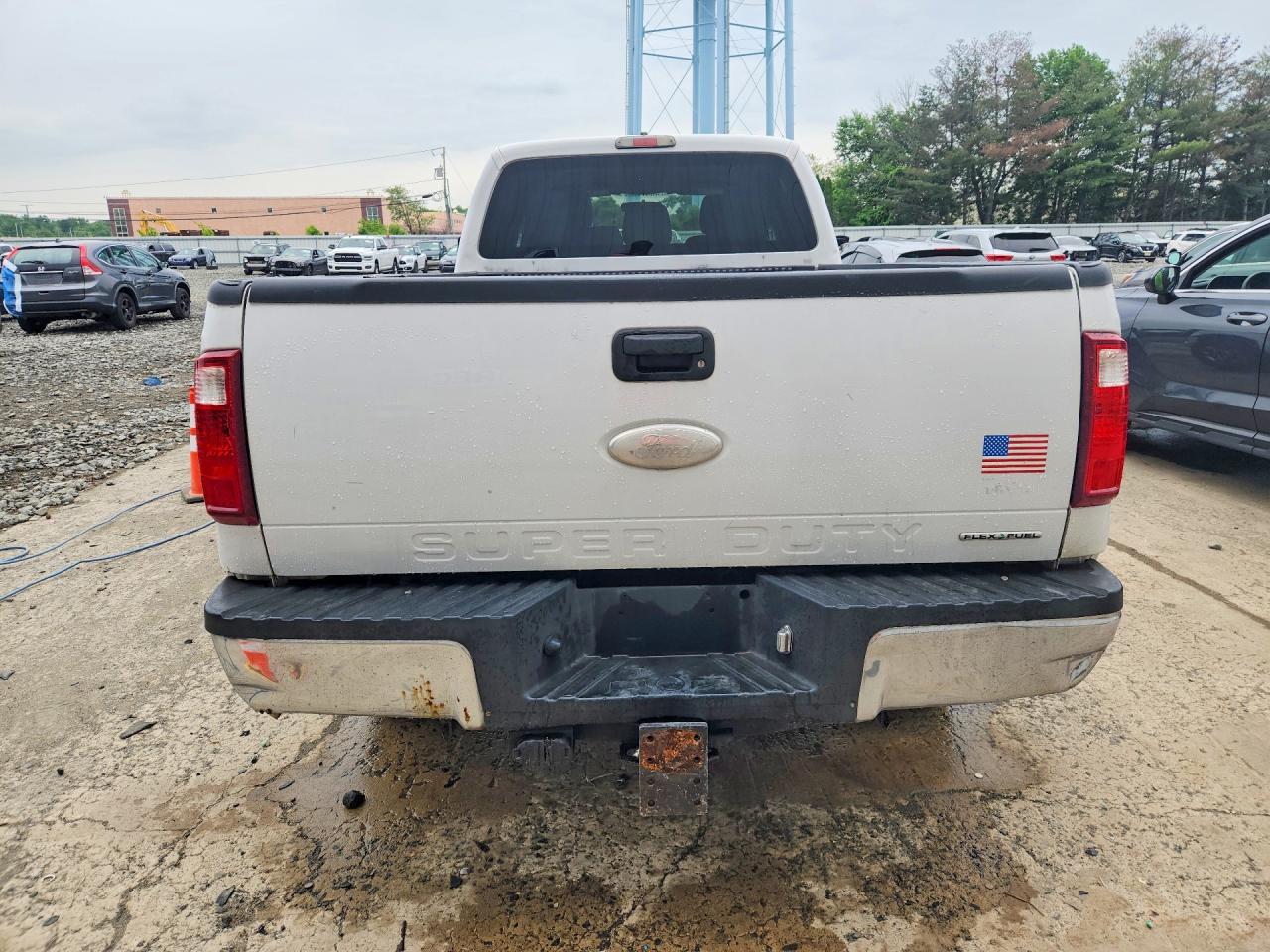 2012 Ford F350 Super Duty White vin: 1FT8W3B60CEA23225