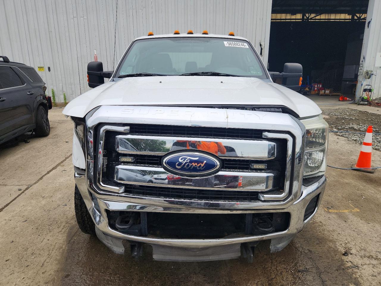 2012 Ford F350 Super Duty White vin: 1FT8W3B60CEA23225