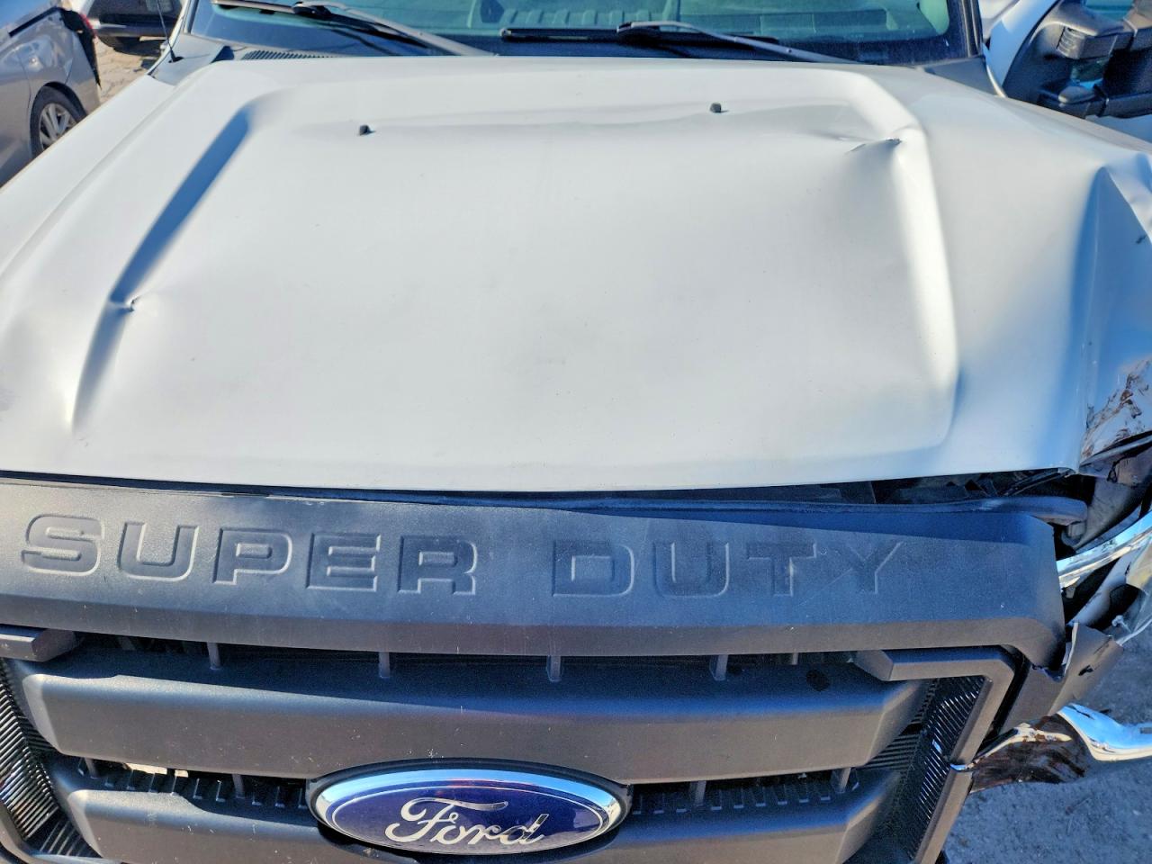 2015 Ford F350 Super Duty White vin: 1FT8W3B62FEB45833
