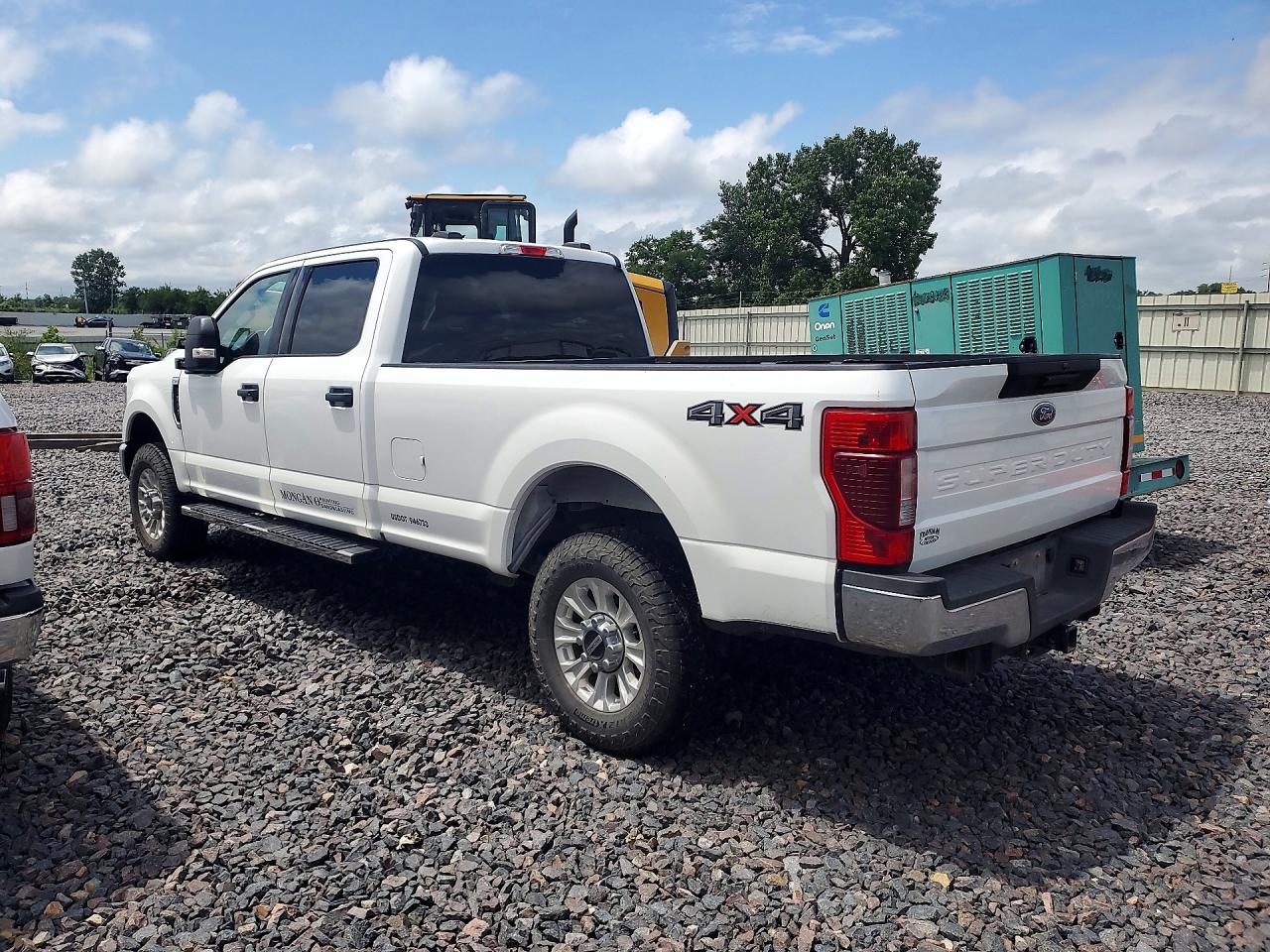 2022 Ford F350 Super Duty White vin: 1FT8W3B63NEE71042
