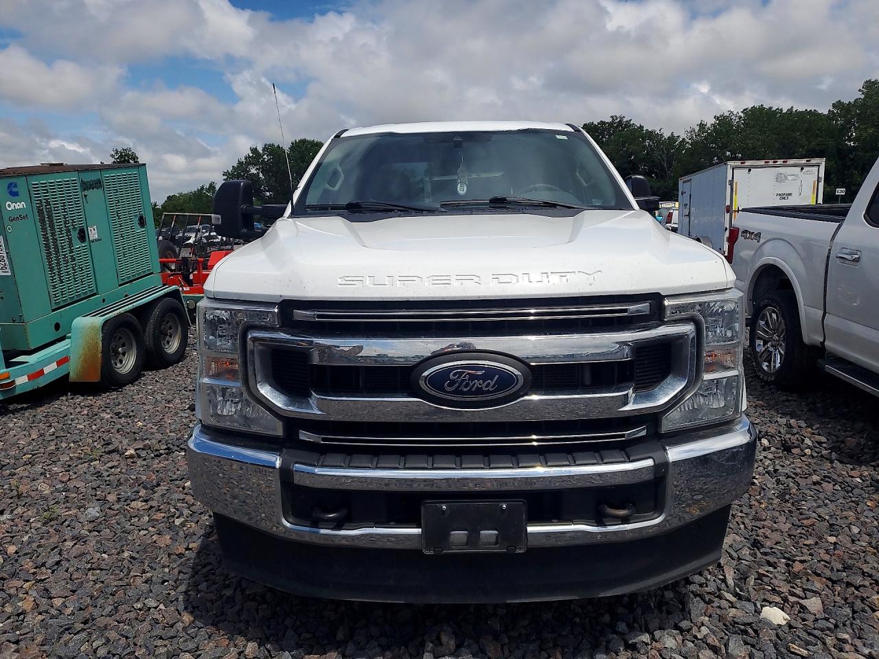 2022 Ford F350 Super Duty White vin: 1FT8W3B63NEE71042