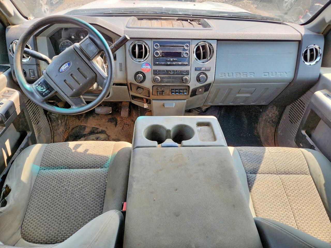 2012 Ford F350 Super Duty White vin: 1FT8W3B64CEB71121