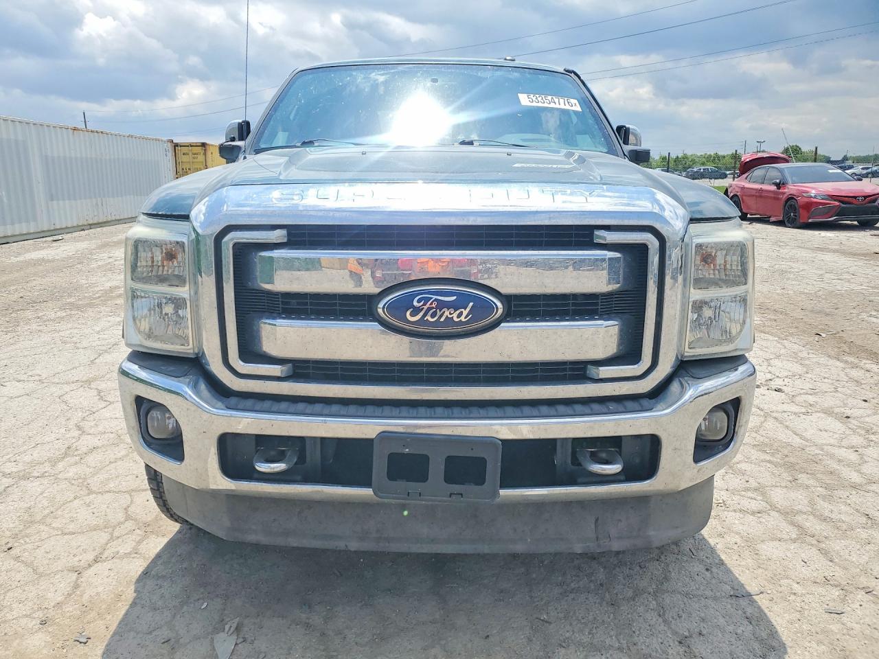 2012 Ford F350 Super Duty Green vin: 1FT8W3B67CEA40281
