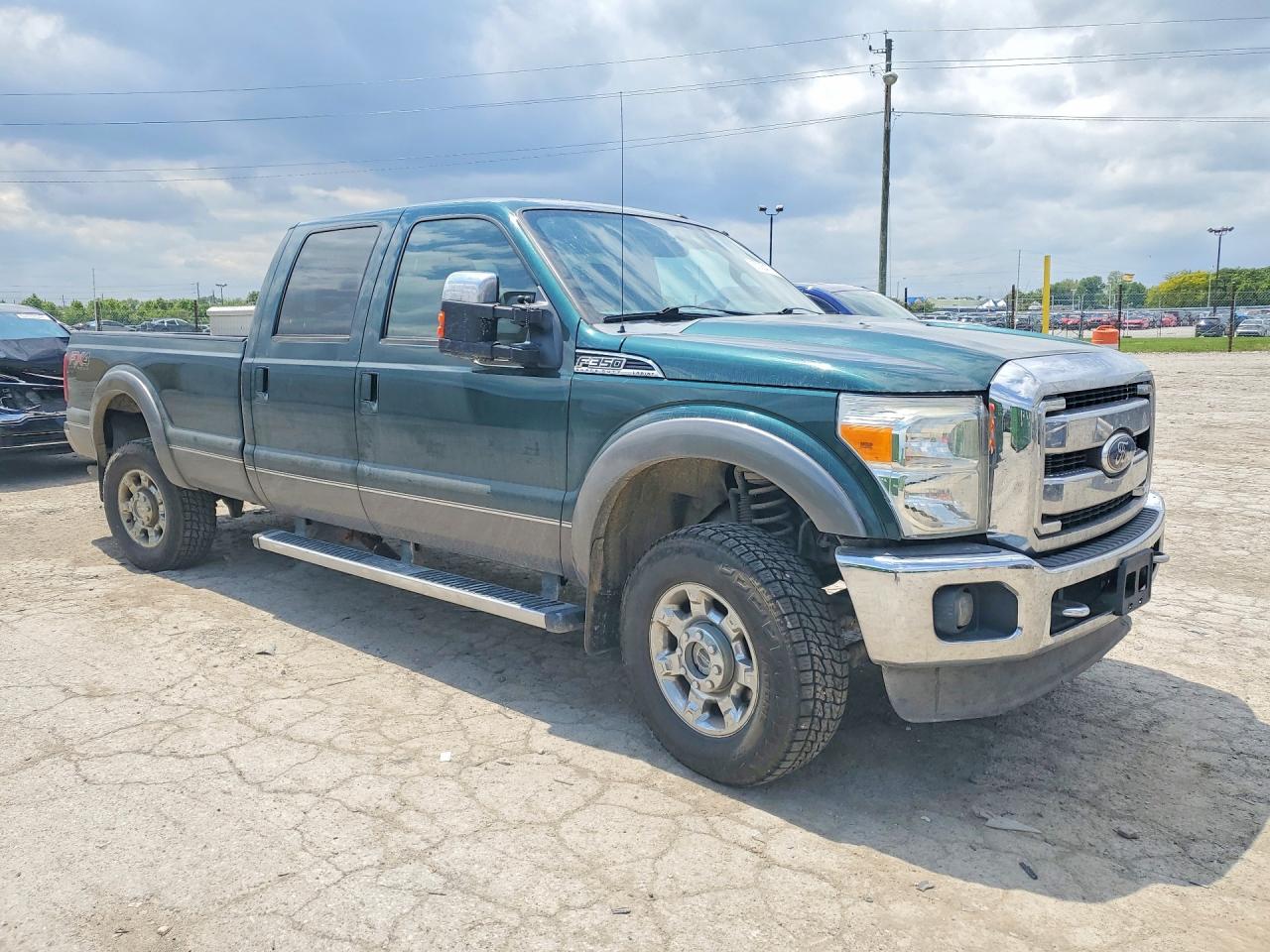 2012 Ford F350 Super Duty Green vin: 1FT8W3B67CEA40281