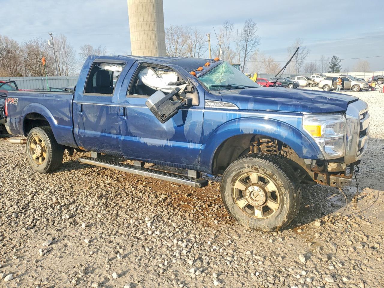 2011 Ford F350 Super Duty Blue vin: 1FT8W3B68BEA44306