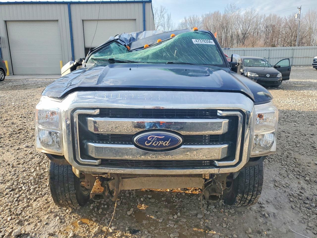 2011 Ford F350 Super Duty Blue vin: 1FT8W3B68BEA44306