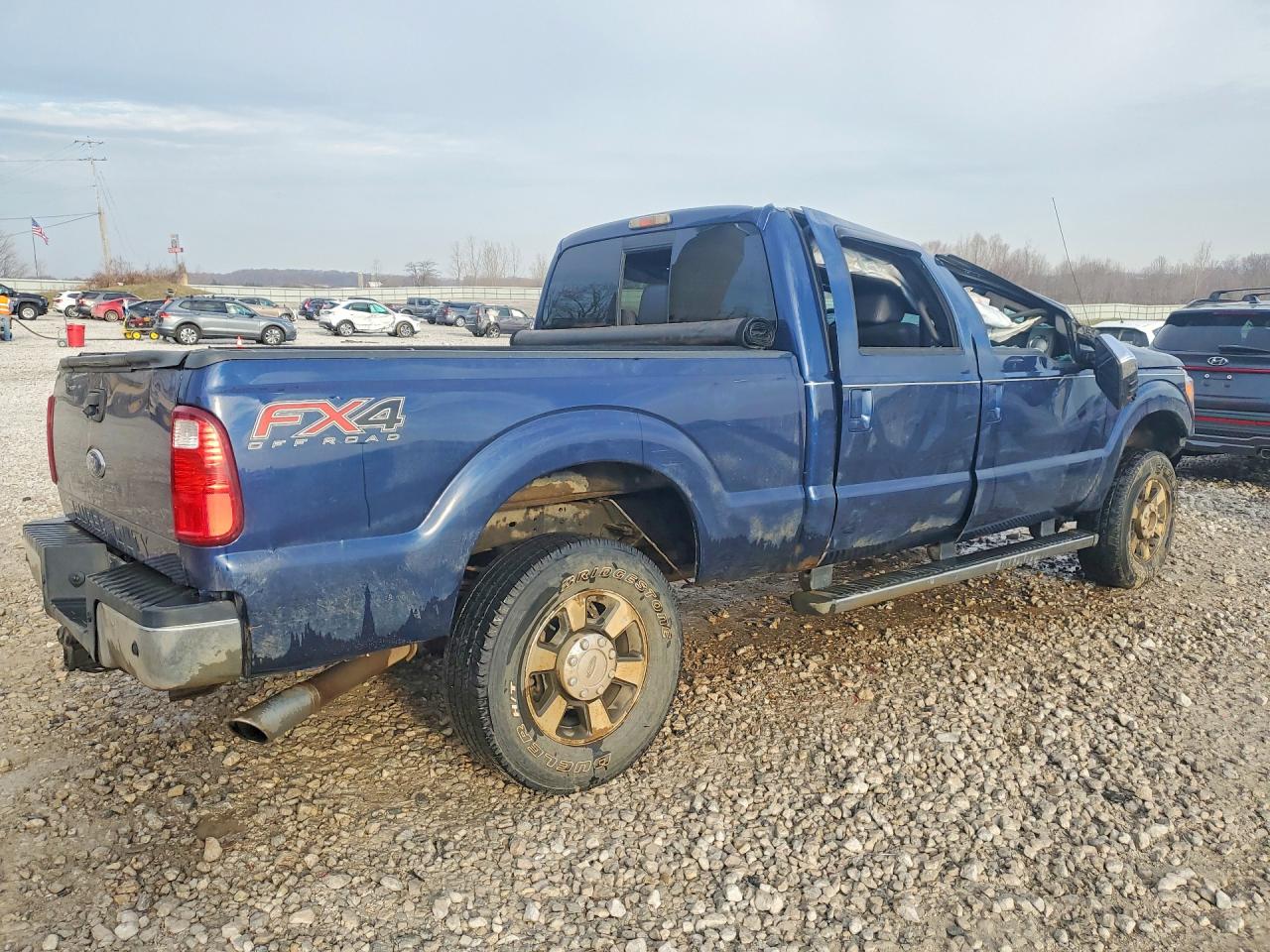 2011 Ford F350 Super Duty Blue vin: 1FT8W3B68BEA44306