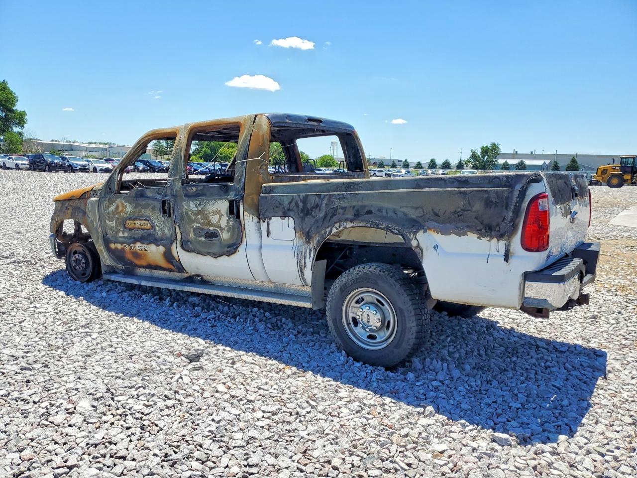 2012 Ford F350 Super Duty White vin: 1FT8W3B68CED13860