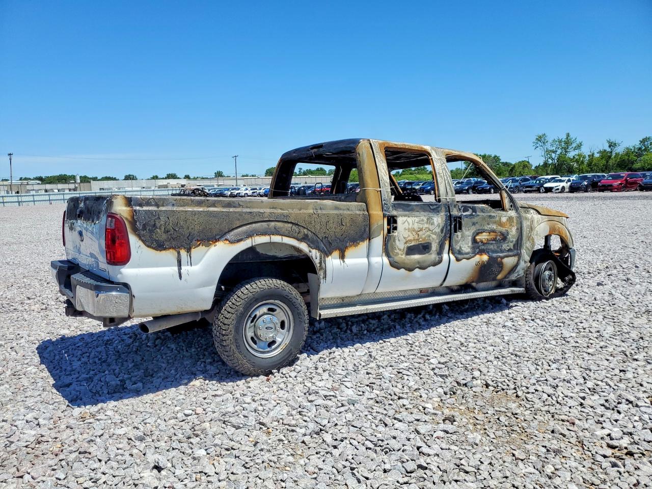 2012 Ford F350 Super Duty White vin: 1FT8W3B68CED13860