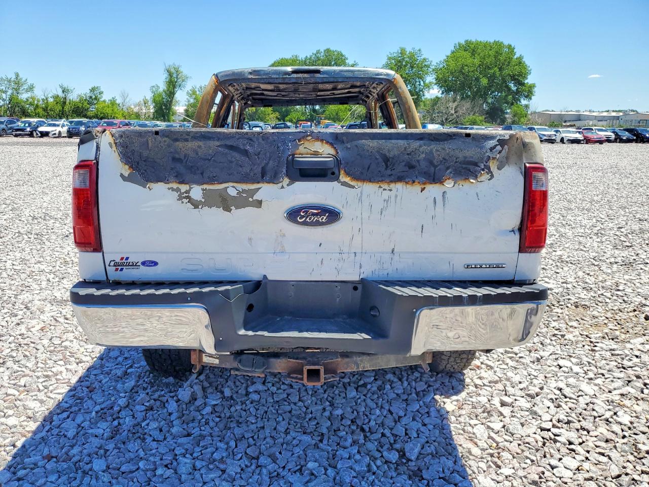 2012 Ford F350 Super Duty White vin: 1FT8W3B68CED13860