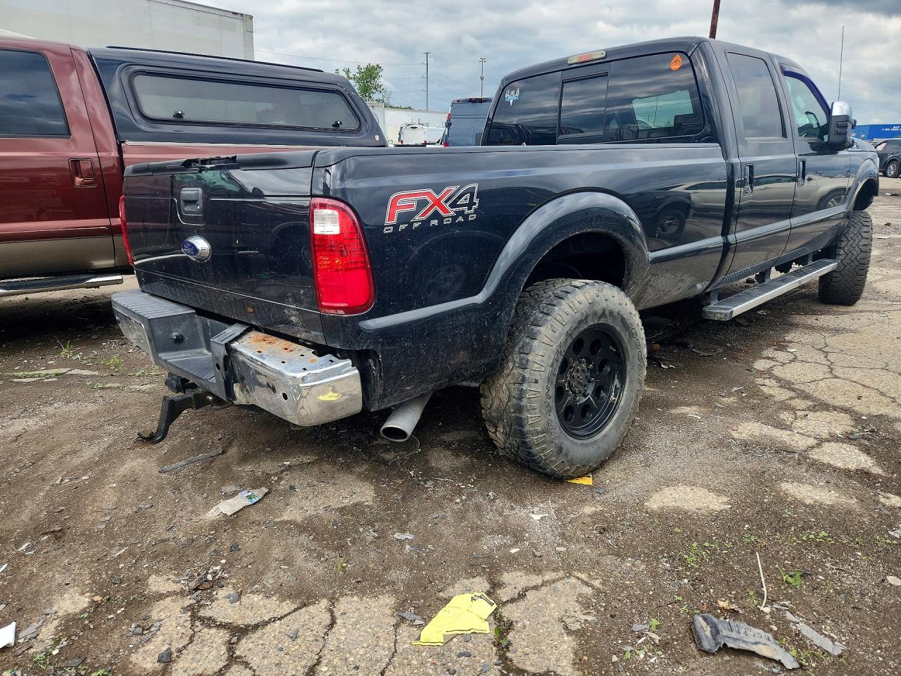 2015 Ford F350 Super Duty Черный vin: 1FT8W3B68FEC96014