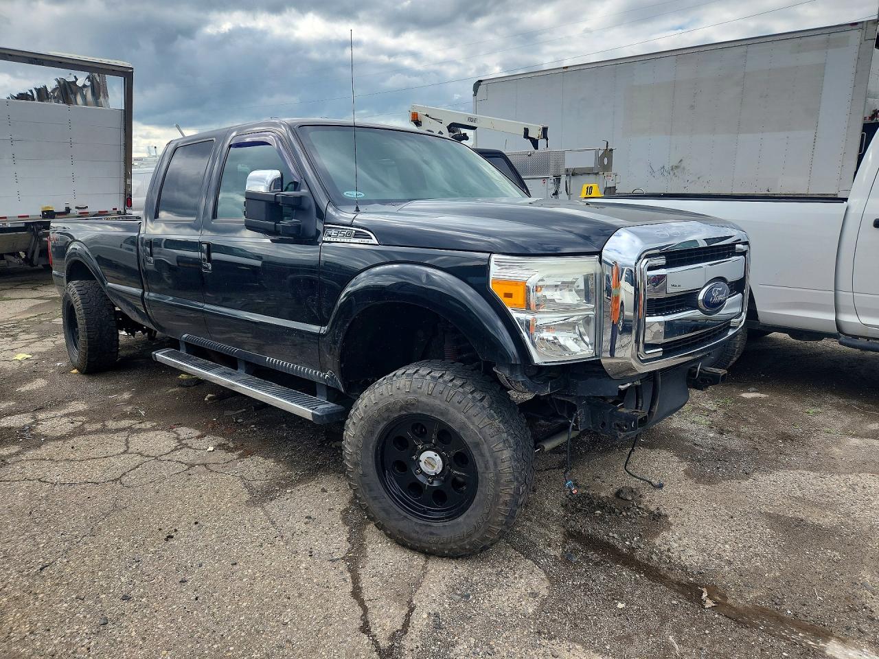 2015 Ford F350 Super Duty Черный vin: 1FT8W3B68FEC96014