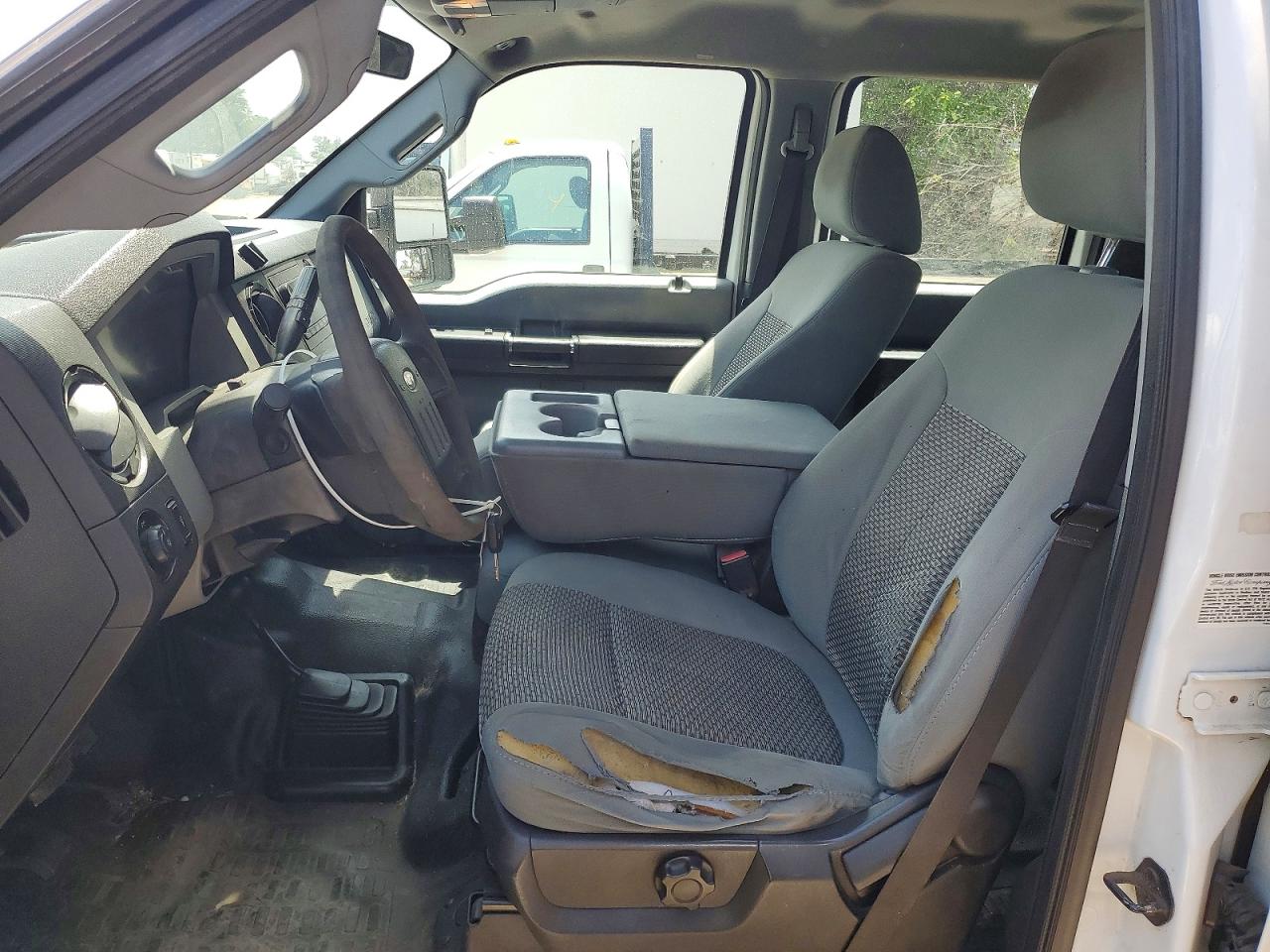 2012 Ford F350 Super Duty White vin: 1FT8W3B6XCEA10076