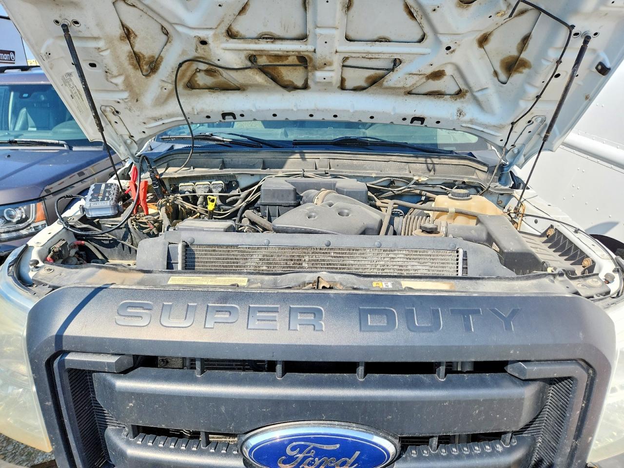 2013 Ford F350 Super Duty White vin: 1FT8W3B6XDEB16092