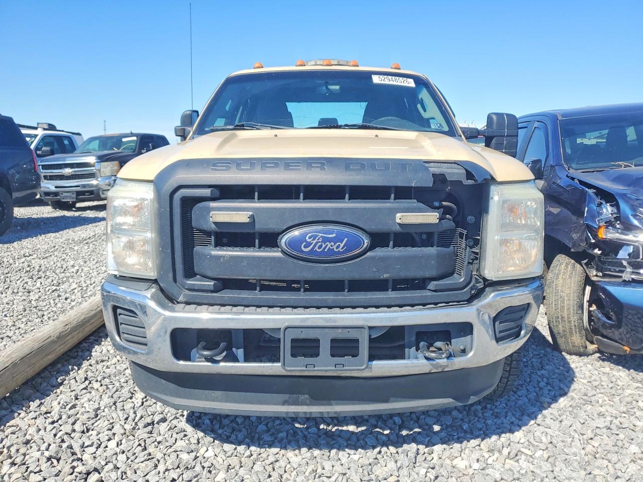 2015 Ford F350 Super Duty Tan vin: 1FT8W3B6XFED43205