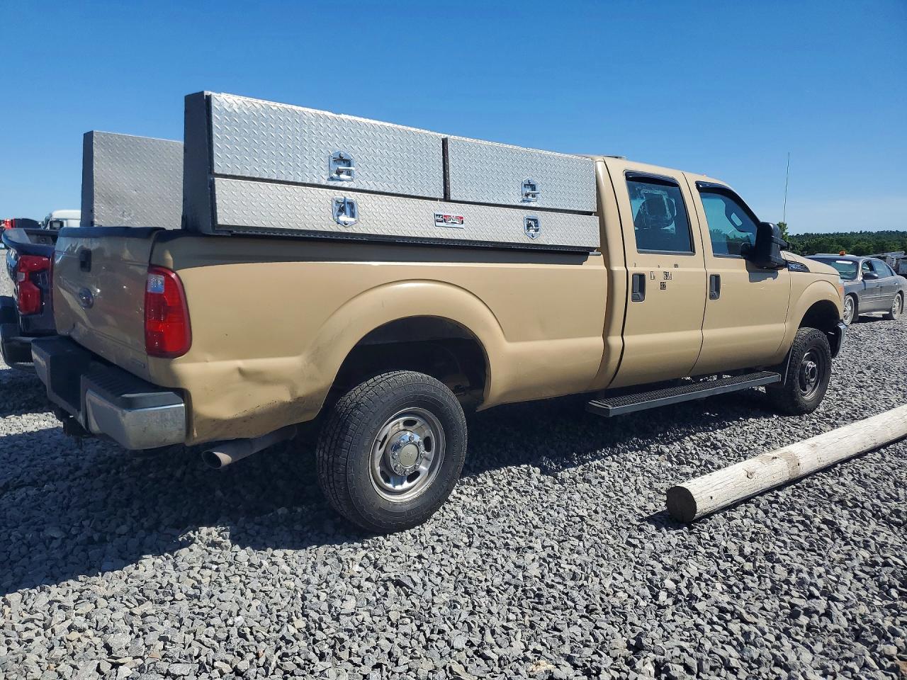 2015 Ford F350 Super Duty Tan vin: 1FT8W3B6XFED43205