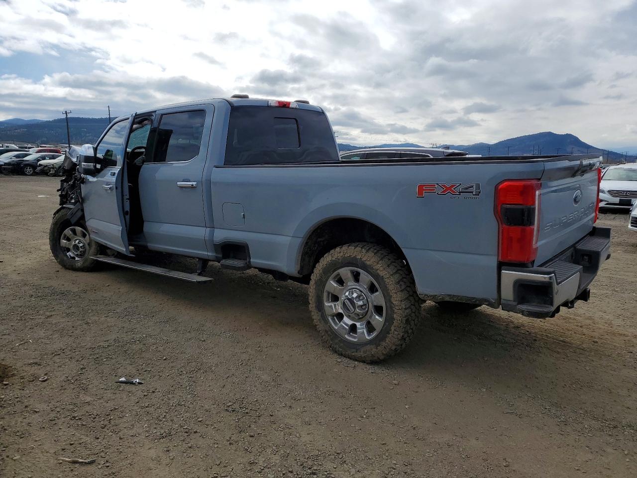 2025 Ford F350 Super Duty Gray vin: 1FT8W3BMXSED15445