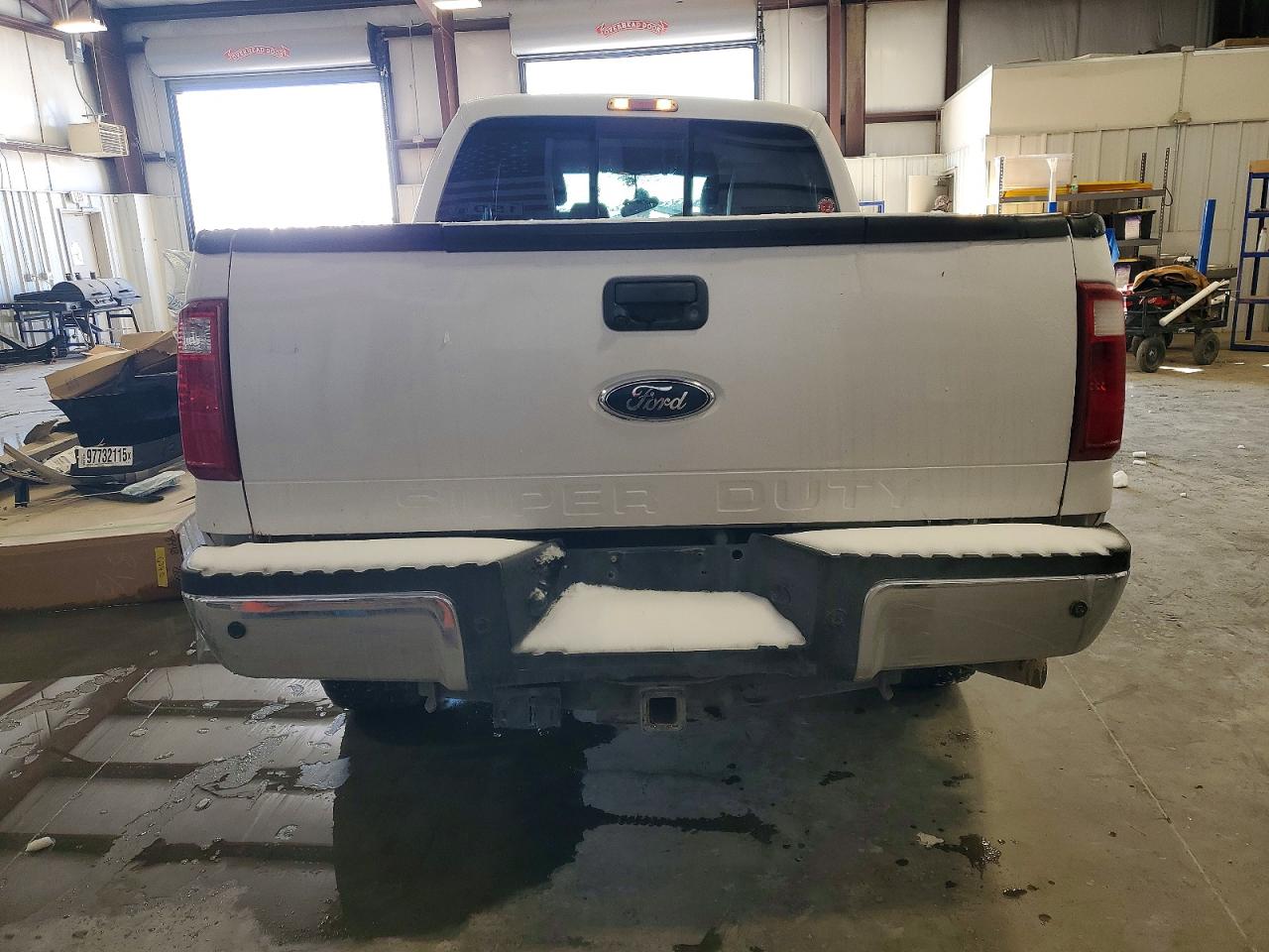 2011 Ford F350 Super Duty White vin: 1FT8W3BT0BEB09378