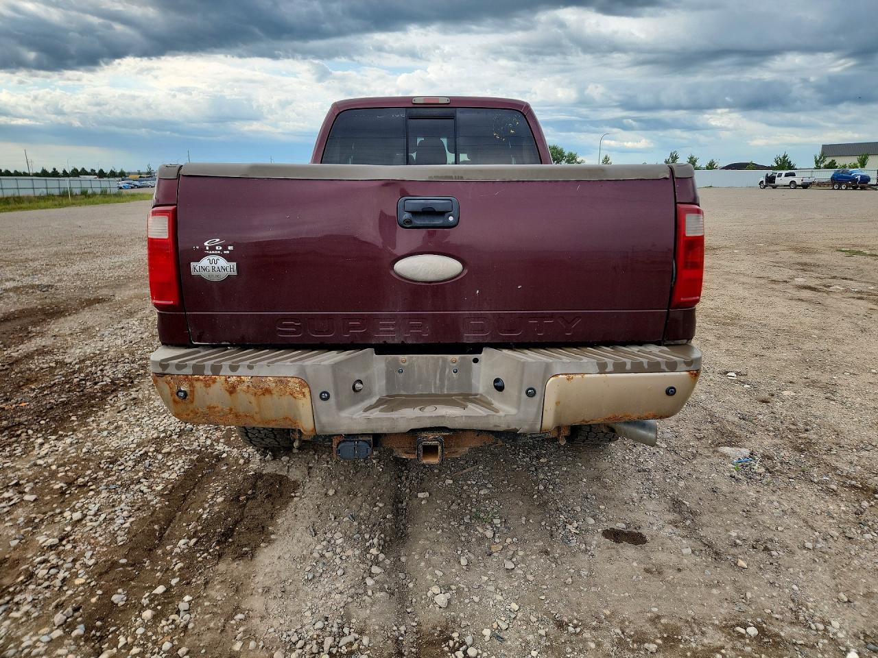 2011 Ford F350 Super Duty Burgundy vin: 1FT8W3BT0BEC30220