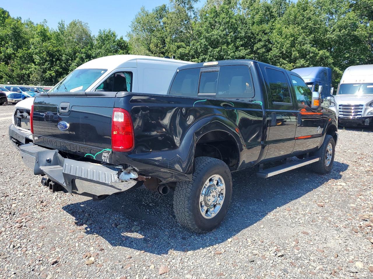 2014 Ford F350 Super Duty Black vin: 1FT8W3BT0EEB57001