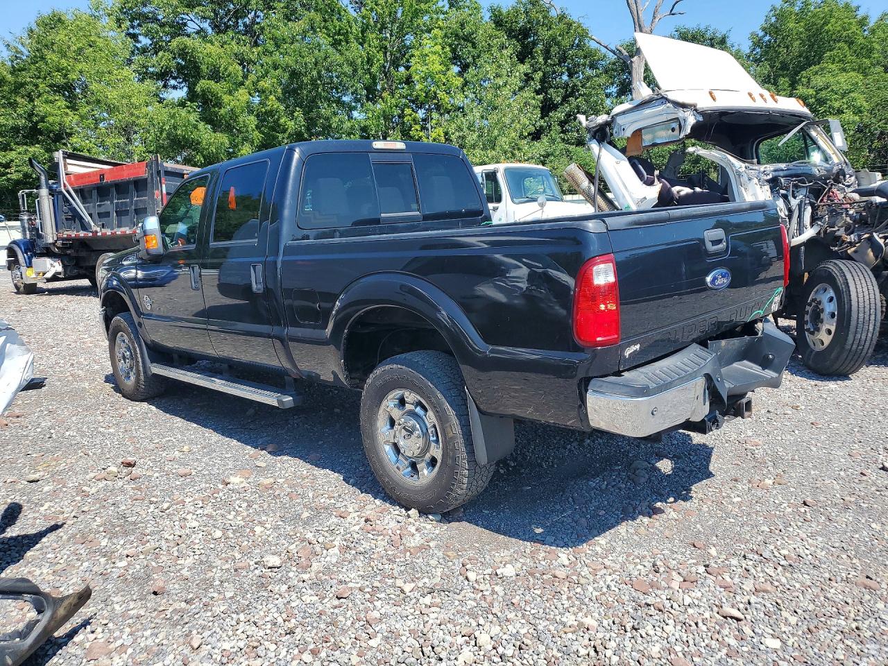 2014 Ford F350 Super Duty Black vin: 1FT8W3BT0EEB57001