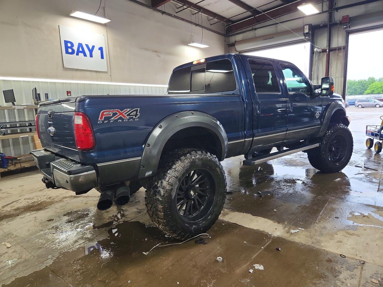 2015 Ford F350 Super Duty Blue vin: 1FT8W3BT0FEB09953