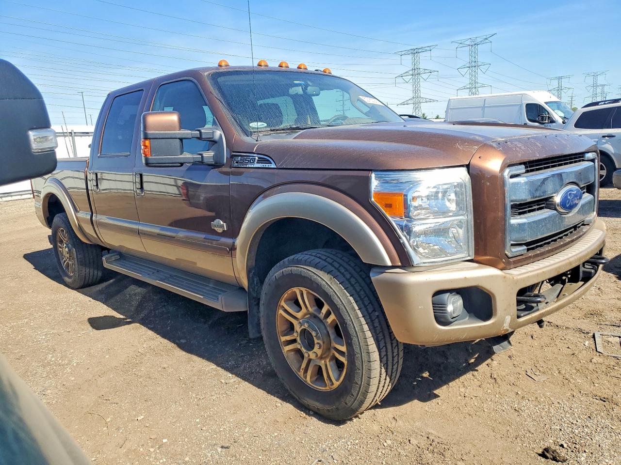 2011 Ford F350 Brown vin: 1FT8W3BT1BEC14589