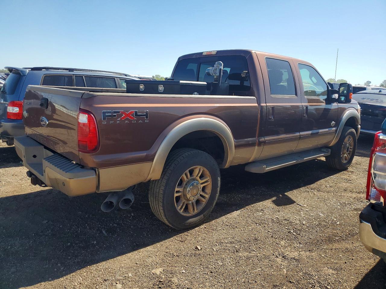 2011 Ford F350 Brown vin: 1FT8W3BT1BEC14589