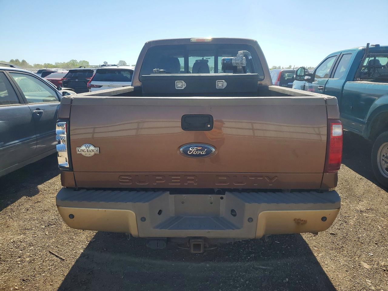 2011 Ford F350 Brown vin: 1FT8W3BT1BEC14589