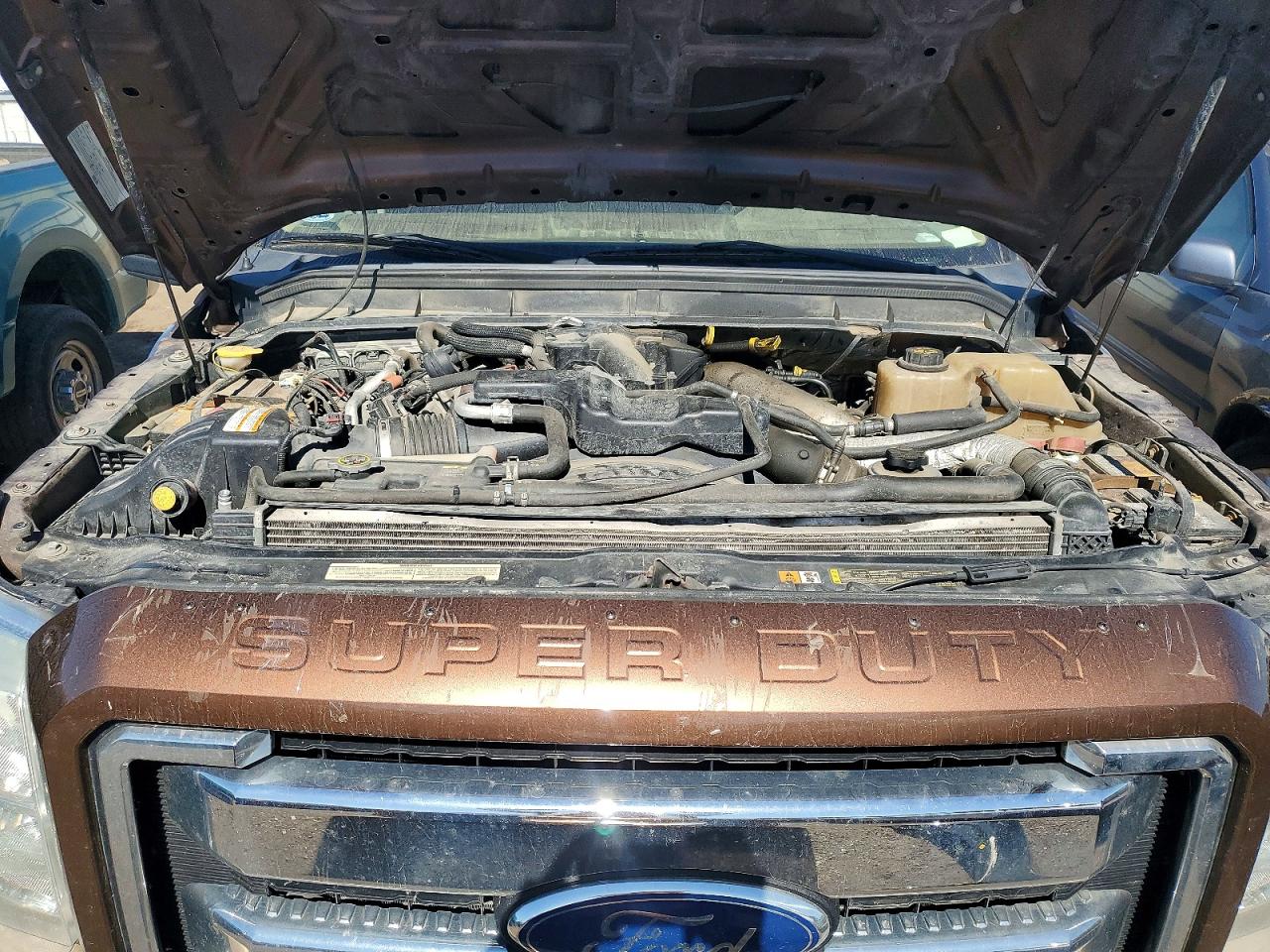 2011 Ford F350 Brown vin: 1FT8W3BT1BEC14589