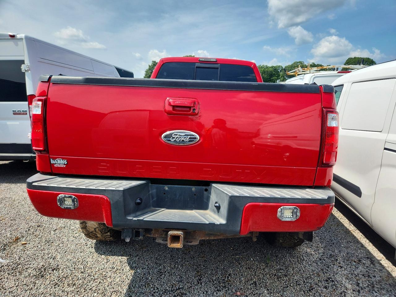 2012 Ford F350 Super Duty Red vin: 1FT8W3BT1CEC65673
